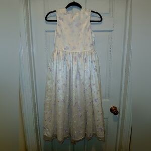 Cinderella Cream and Lavender Formal Dress